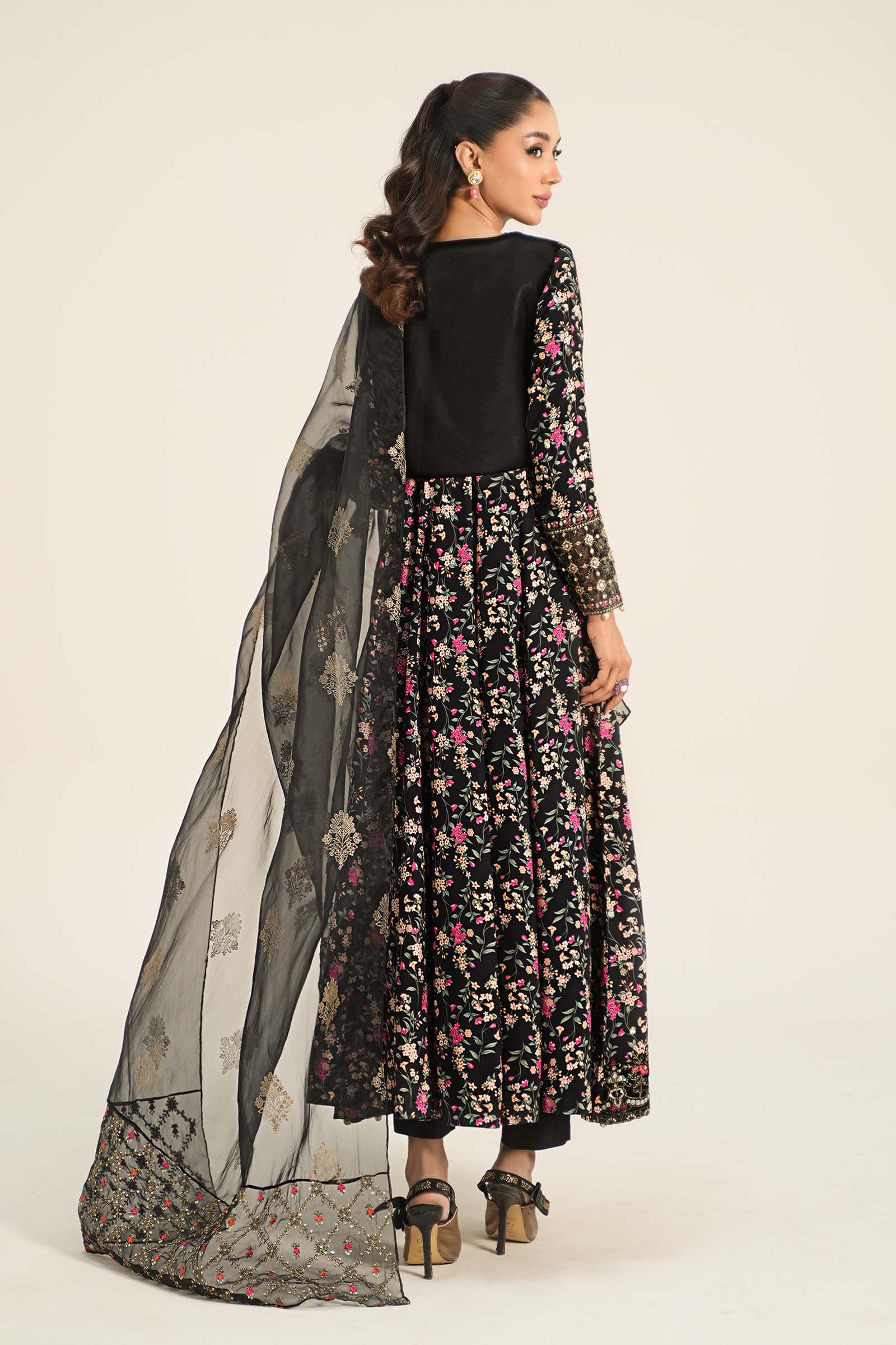 3 Piece Embroidered Linen Suit
