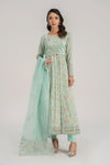 3 Piece Embroidered Linen Suit