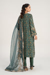 3 Piece Embroidered Plush Suit