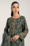 3 Piece Embroidered Plush Suit