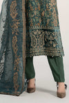 3 Piece Embroidered Plush Suit