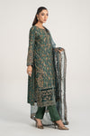 3 Piece Embroidered Plush Suit