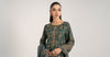 3 Piece Embroidered Plush Suit