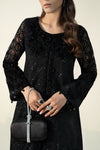 3 Piece Embroidered Organza Suit