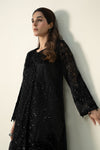 3 Piece Embroidered Organza Suit