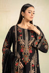 3 Piece Embroidered Linen Suit