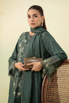 3 Piece Embroidered Linen Suit
