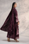 3 Piece Embroidered Linen Suit