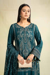 3 Piece Embroidered Linen Suit