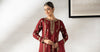 3 Piece Embroidered Linen Suit