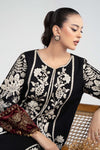 3 Piece Embroidered Cotton Dobby Suit
