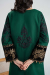 3 Piece Embroidered Cotton Dobby Suit