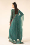 3 Piece Embroidered Linen Suit