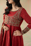 3 Piece Embroidered Filament Viscose Suit