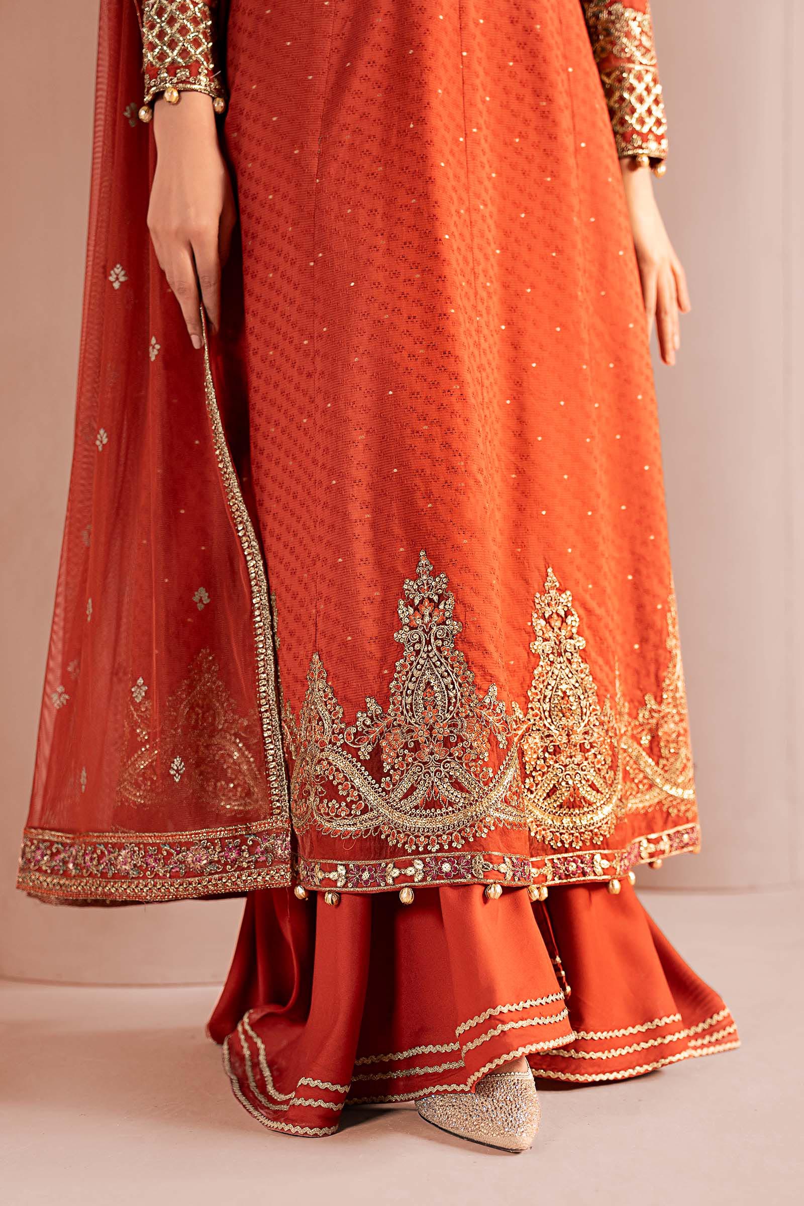 3 Piece Embroidered Filament Viscose Suit