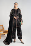3 Piece Embroidered Khaddar Suit