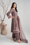 3 Piece Embroidered Marina Suit