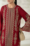 3 Piece Embroidered Khaddar Suit