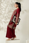 3 Piece Embroidered Khaddar Suit