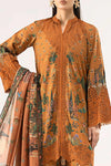 3 Piece Embroidered Linen Suit