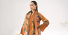 3 Piece Embroidered Linen Suit