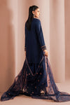 3 Piece Embroidered Linen Suit