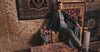 Embroidered Pk Raw Silk Jacket Set