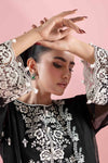 3 Piece Embroidered Cotton Net Suit