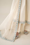 3 Piece Embroidered Dobby Suit