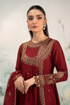 3 Piece Embroidered Dobby Lawn Suit