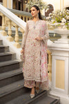 3 Piece Embroidered Organza Suit