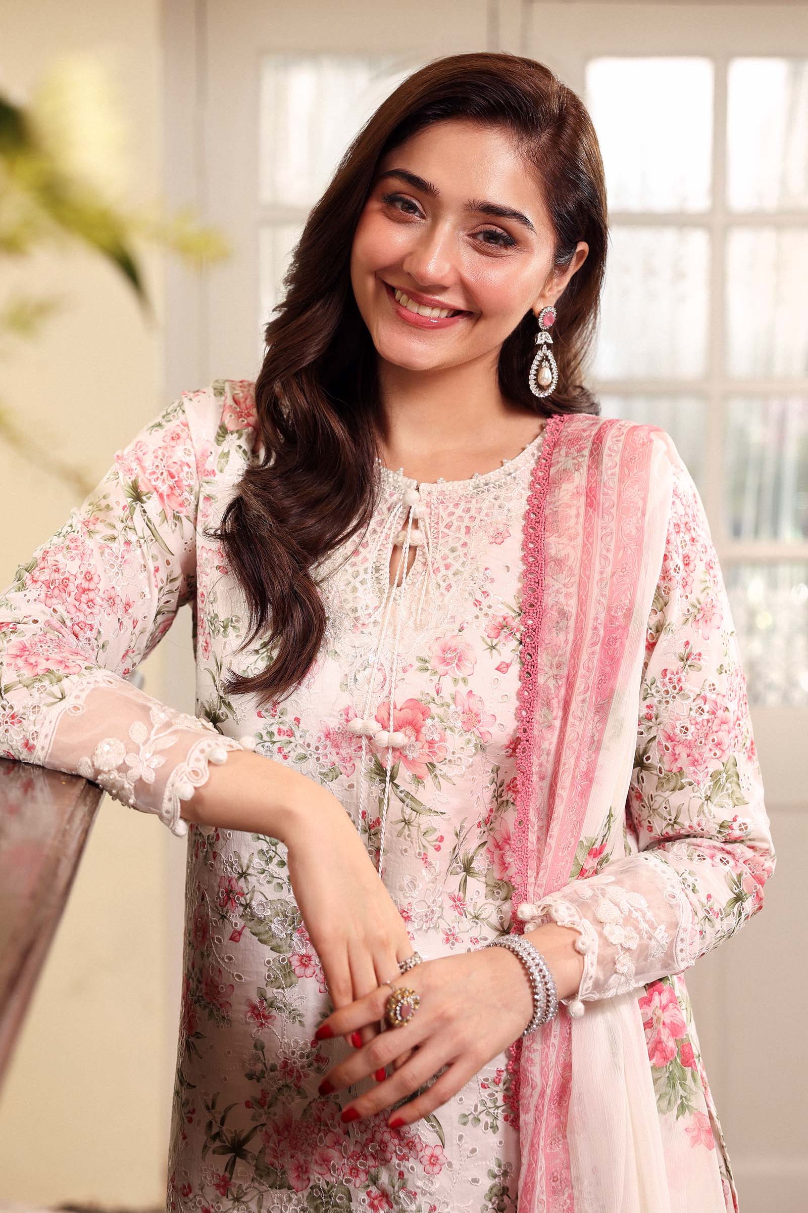3 Piece Embroidered Lawn Suit