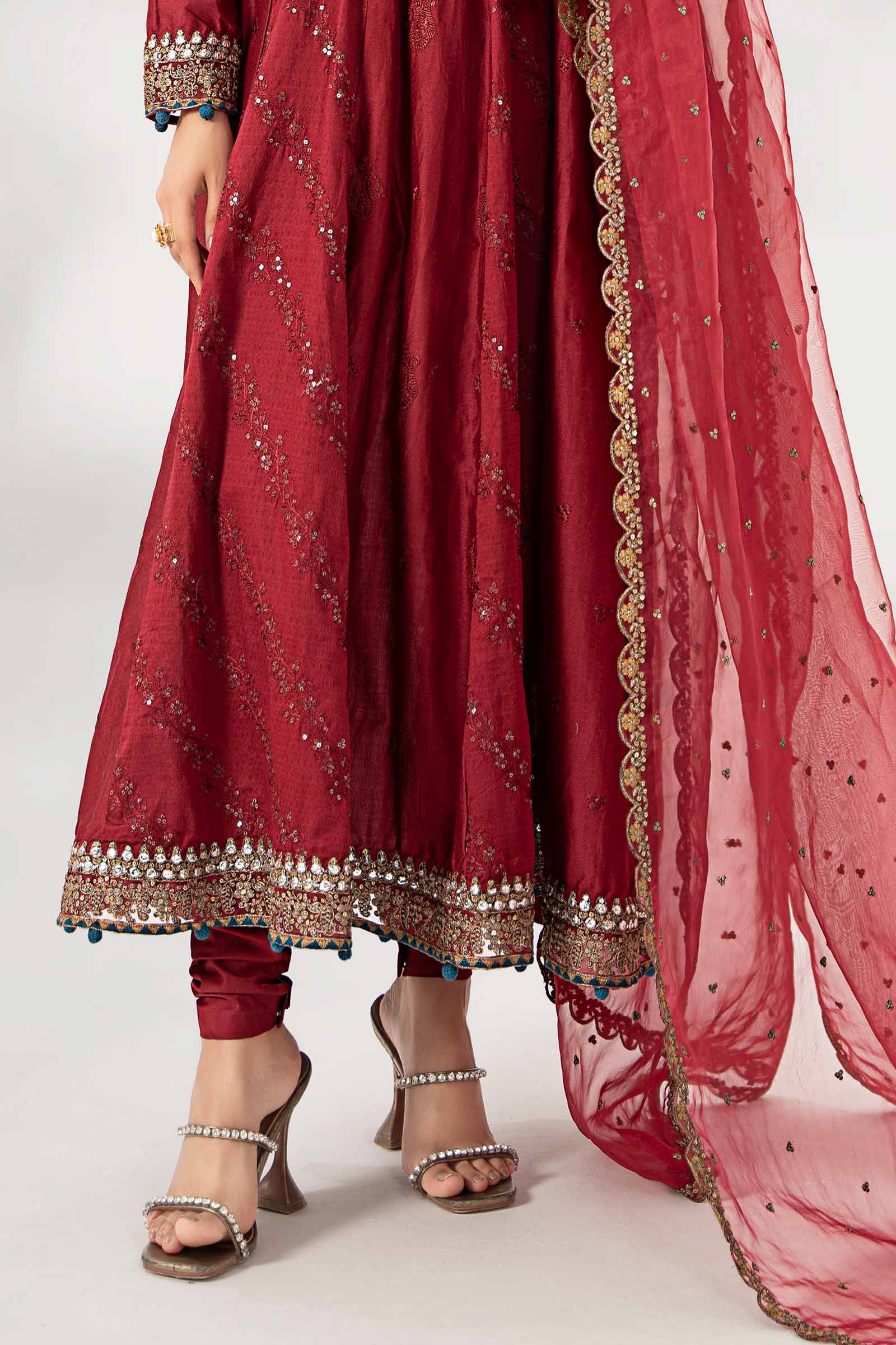 3 Piece Embroidered Lawn Suit
