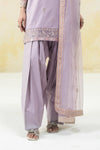 3 Piece Embroidered Dobby Lawn Suit