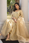 3 Piece Embroidered Paper Cotton Suit