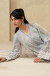 3 Piece Embroidered Dobby Lawn Suit
