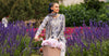 3 Piece Embroidered Raw Silk Suit