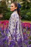 3 Piece Embroidered Raw Silk Suit