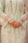 3 Piece Embroidered Dobby Lawn Suit