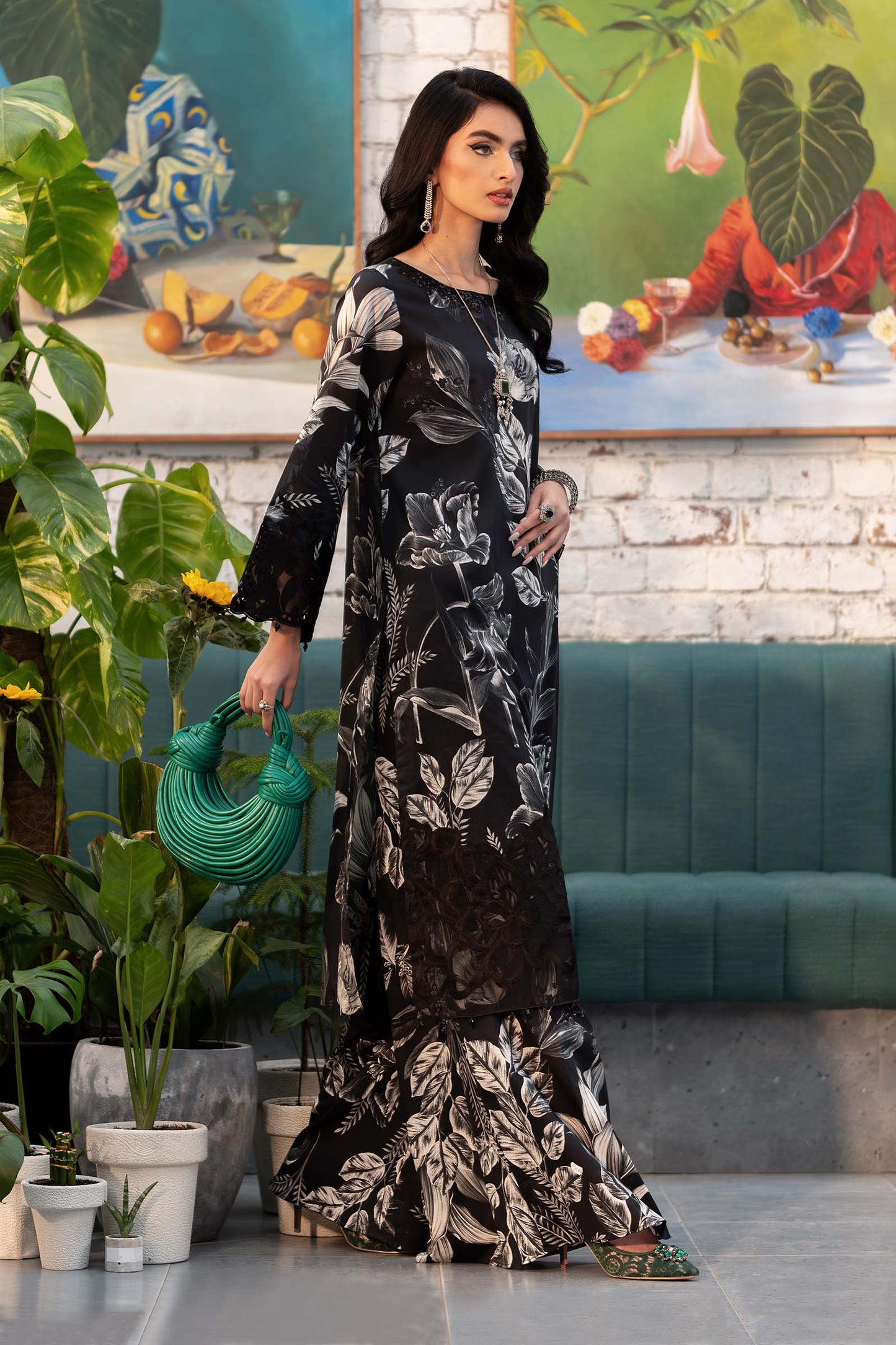 3 Piece Printed Lawn Suit