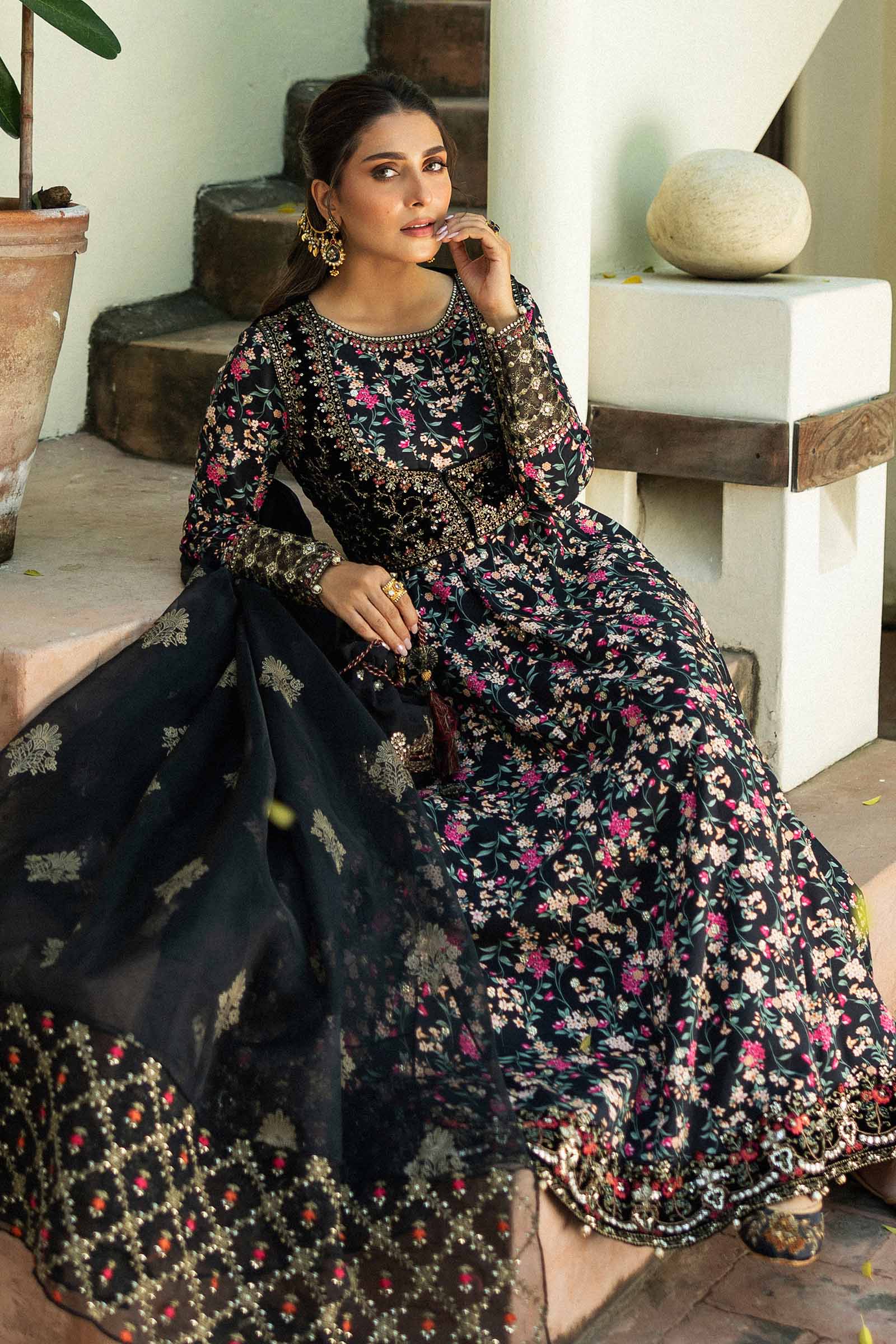 3 Piece Embroidered Linen Suit