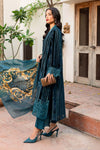 3 Piece Embroidered Plush Suit