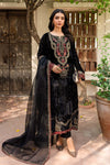 3 Piece Embroidered Plush Suit
