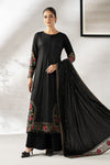 3 Piece Embroidered Linen Suit