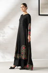 3 Piece Embroidered Linen Suit