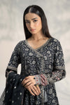 3 Piece Embroidered Linen Suit