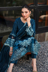 3 Piece Embroidered Marina Suit