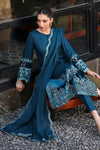 3 Piece Embroidered Marina Suit