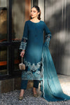 3 Piece Embroidered Marina Suit