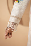 3 Piece Embroidered Jacquard Lawn Suit